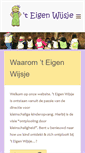 Mobile Screenshot of eigenwijsje.nl